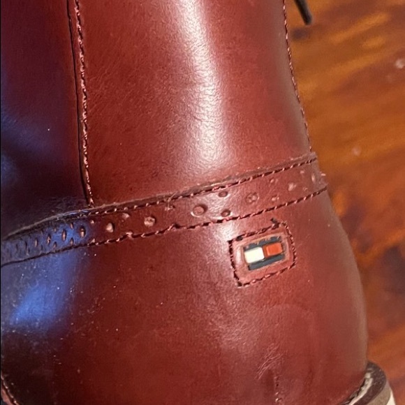 Men's Tommy Hilfiger cap toe captain boot - Picture 3 of 3